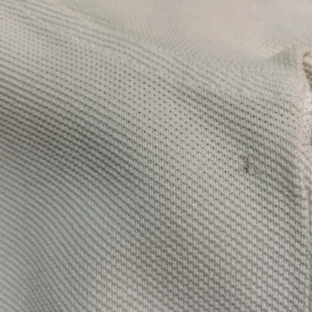 VTG Burberrys Men’s Crested White Polo Short Sleeve Shirt Classic Cotton XL